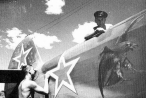 Рисунки на советских самолетах Великой Отечественной войны