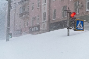 Суровая дальневосточная зима