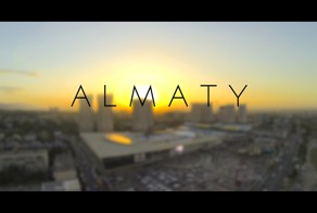 Алматы / Казахстан с высоты птичьего полёта