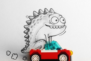 Карандашный питомец