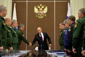 Путин принял боевое дежурство в новом центре управления Минобороны