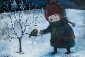 Трогательные картины Нино Чакветадзе