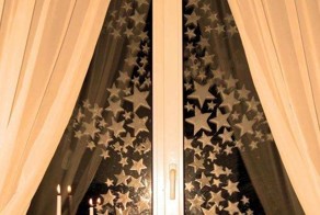 Как украсить окна на Новый год!