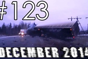 Подборка Аварий и ДТП #123 - Декабрь 2014