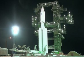 Тяжелая ракета "Ангара-А5" стартовала с космодрома Плесецк