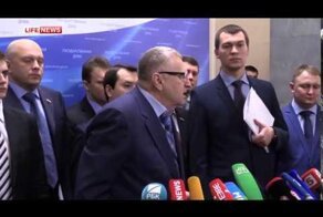 Жириновский дал последнее интервью на подходах в Госдуме