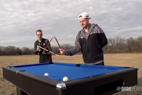 Трюки на бильярдном столе