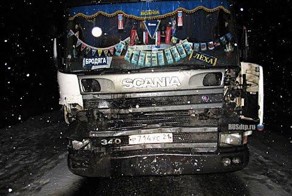 Подборка аварий и ДТП от Леонид за 24.12.2014