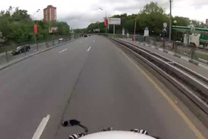 Нереальная скорость и падение на электровелосипеде