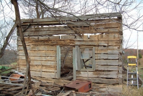 Разрушенная хижина 1830-го года 
