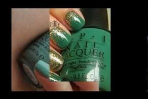 Новогодний маникюр 