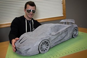 McLaren P1 из бумаги