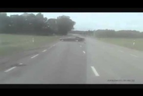 Забавная реакция водилы 