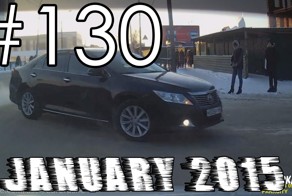 Подборка Аварий и ДТП #130 - Январь 2015