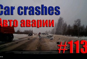 Подборка аварий и ДТП от ЖеняСмирнов за 07.01.2015