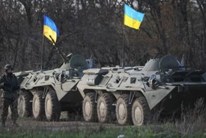 В Славянске каратели пропили автоматы, а «бронепоезд» порезали