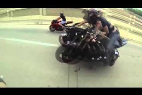 Авария мотоциклистов