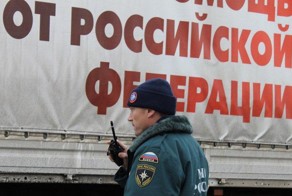 Грузовики 11-го гуманитарного конвоя пересекли границу с Украиной