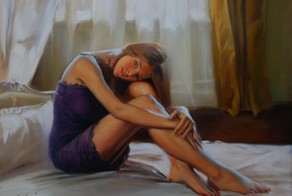 Женская красота в картинах