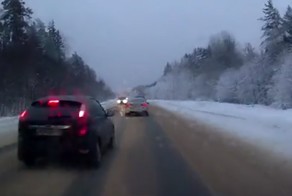 Фокус на дороге