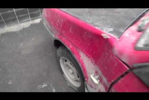 Разбили и ограбили машину