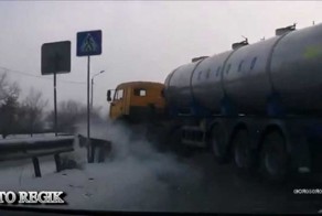 Подборка аварий и ДТП от oleg33 за 15.01.2015