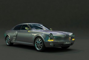 Volga GAZ 21 мой 3d концепт