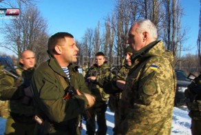 Диалог Александра Захарченко с офицером ВСУ