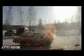 Аварии на видеорегистратор. Нежданчики