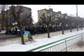 Украина, марш мира &quot;Я Волноваха&quot;