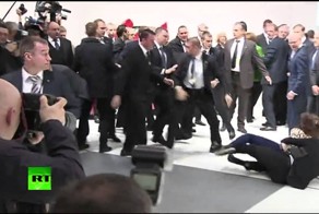 Реакция охраны путина