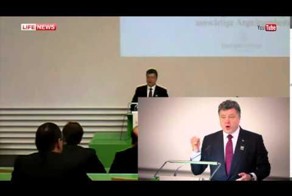 Порошенко в Цюрихе освистали во время лекции о «мирном процессе»
