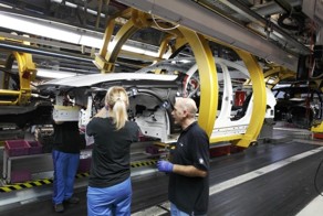 Сварка, сборка и покраска BMW 3er F30 на заводе в Германии 