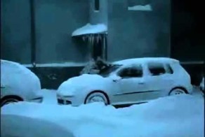 Зимняя ситуёвина с неожиданной развязкой