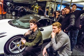 Новоселье с суперкарами