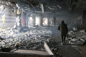 Прогулка по новому терминалу Донецкого аэропорта