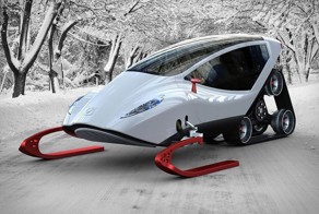 Концепт снегохода - Snow Crawler