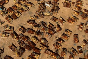 Свалка военной техники в Кувейте