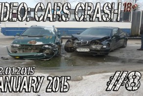Подборка аварий и ДТП от Сергей за 22.01.2015