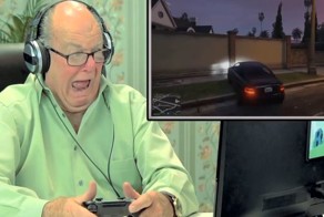 Пожилые люди играют в GTA V