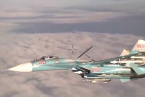 Су-27 перехватил португальский Орион P-3 