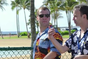 Медведев и прикентовка...