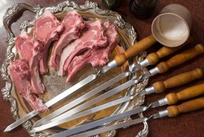 Шашлык из телятины