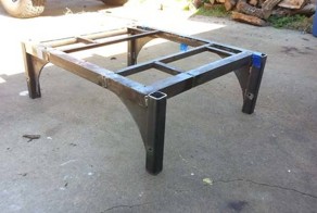 Коптильня из металлолома