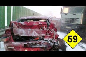 Подборка аварий и ДТП от Денис Денисов за 27.01.2015