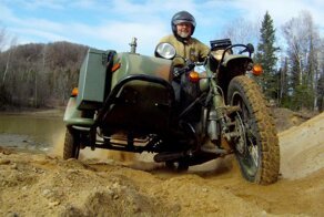 Покатушки Ural Gear Up, Suzuki DR650, BMW HP2 Enduro!