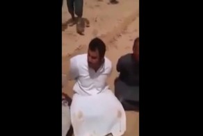 Массовая казнь в Иракской пустыне 