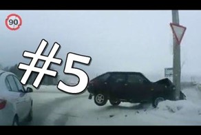 Подборка аварий и ДТП от Masha  Glinianaya за 29.01.2015