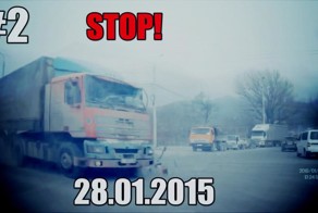 Подборка аварий и ДТП от ДимкаМаксимов за 29.01.2015