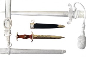 Миниатюрная копия германского кинжала